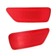 1 Pair For Jeep Grand Cherokee 2011-2018 Car Rear Bumper Lamp Reflector 57010720AC 57010721AC(Red)