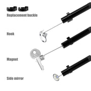 P40 8mm HD Water-resistant Portable Integrated Hand-held Vertical Screen Industry Endoscope, Length:2m(Hardwire)