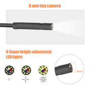 P40 8mm HD Water-resistant Portable Integrated Hand-held Vertical Screen Industry Endoscope, Length:2m(Hardwire)