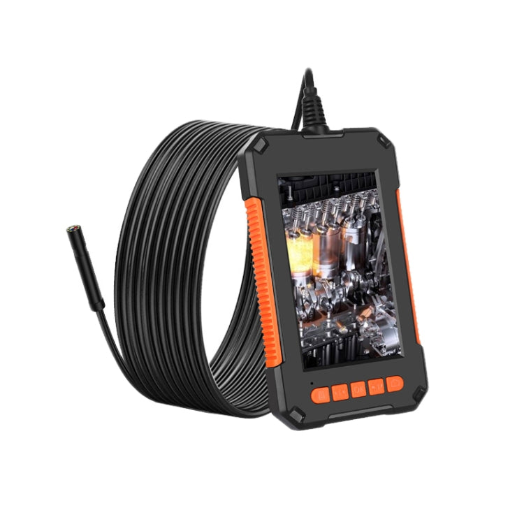 P40 8mm HD Water-resistant Portable Integrated Hand-held Vertical Screen Industry Endoscope, Length:5m(Hardwire)