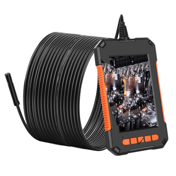 P40 8mm HD Water-resistant Portable Integrated Hand-held Vertical Screen Industry Endoscope, Length:10m(Hardwire)