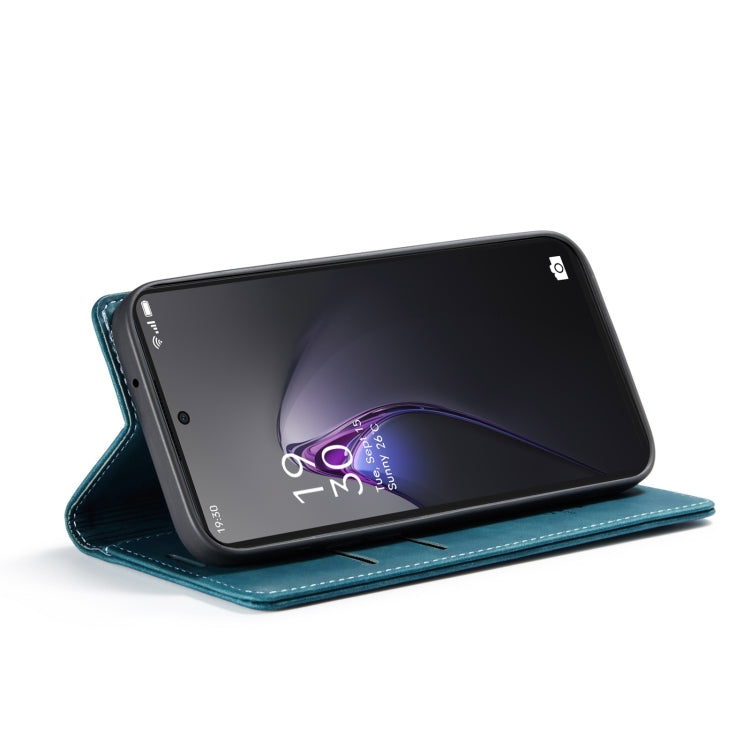 For OPPO Reno8 Pro 5G Global CaseMe 013 Multifunctional Horizontal Flip Leather Phone Case(Blue)