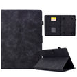 For 8 inch Tablets Tower Embossed Leather Tablet Case(Black) - Others by PMC TechLife | Online Shopping South Africa | PMC TechLife | Buy Now Pay Later Mobicred