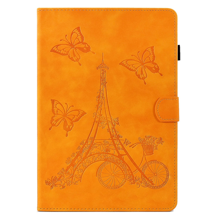 For 8 inch Tablets Tower Embossed Leather Tablet Case(Khaki)
