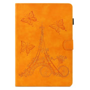 For 8 inch Tablets Tower Embossed Leather Tablet Case(Khaki)