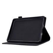 For Amazon Kindle Paperwhite 5 Tower Embossed Leather Smart Tablet Case(Black)