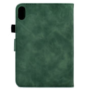 For Lenovo Tab P11 Tower Embossed Leather Smart Tablet Case(Green)