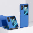 For OPPO Find N2 Flip Skin Feel PC Phone Case(Blue) - Find N2 Flip Cases by PMC TechLife | Online Shopping South Africa | PMC TechLife | Buy Now Pay Later Mobicred