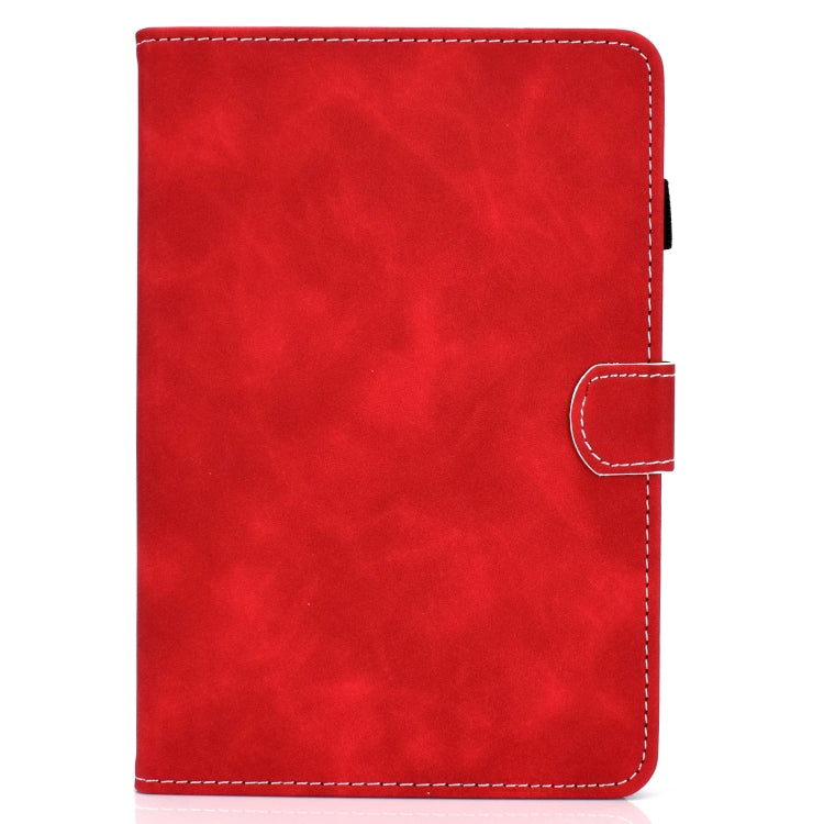 For Amazon Kindle Youth Version 2022 Cowhide Texture Smart Leather Tablet Case(Red)