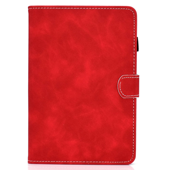 For Amazon Kindle Youth Version 2022 Cowhide Texture Smart Leather Tablet Case(Red)