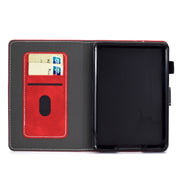 For Amazon Kindle Youth Version 2022 Cowhide Texture Smart Leather Tablet Case(Red)