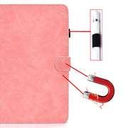For Amazon Kindle Youth Version 2022 Cowhide Texture Smart Leather Tablet Case(Rose Gold)