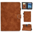 For Amazon Kindle Youth Version 2022 Cowhide Texture Smart Leather Tablet Case(Brown) - Amazon by PMC TechLife | Online Shopping South Africa | PMC TechLife | Buy Now Pay Later Mobicred