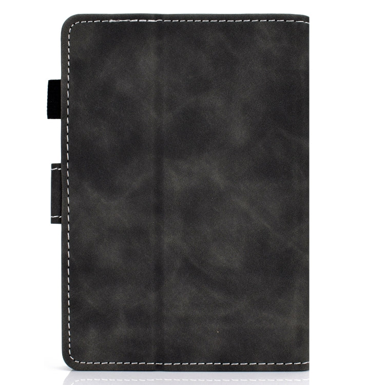For Amazon Kindle Youth Version 2022 Cowhide Texture Smart Leather Tablet Case(Grey)