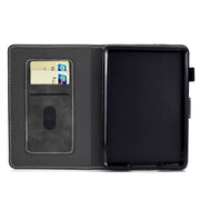 For Amazon Kindle Youth Version 2022 Cowhide Texture Smart Leather Tablet Case(Grey)