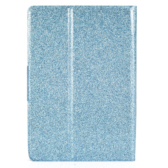 For Amazon Kindle Youth Version 2022 Varnish Glitter Powder Smart Leather Tablet Case(Blue)