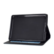For Amazon Kindle Youth Version 2022 Varnish Glitter Powder Smart Leather Tablet Case(Blue)