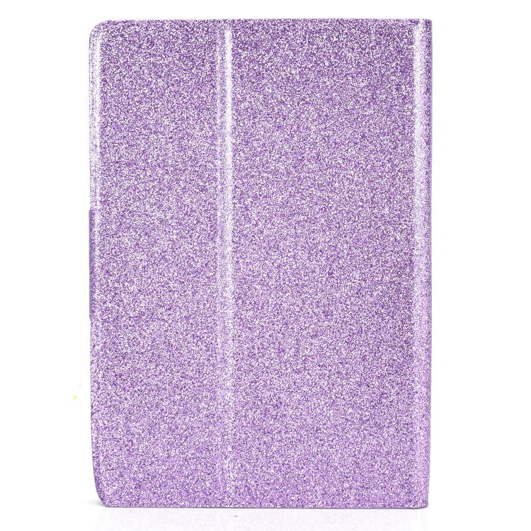 For Amazon Kindle Youth Version 2022 Varnish Glitter Powder Smart Leather Tablet Case(Purple)