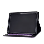 For Amazon Kindle Youth Version 2022 Varnish Glitter Powder Smart Leather Tablet Case(Purple)