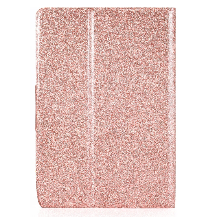 For Amazon Kindle Youth Version 2022 Varnish Glitter Powder Smart Leather Tablet Case(Rose Gold)