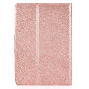 For Amazon Kindle Youth Version 2022 Varnish Glitter Powder Smart Leather Tablet Case(Rose Gold)