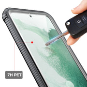 For Samsung Galaxy S23 5G RedPepper Transparent Shockproof Phone Case