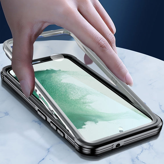 For Samsung Galaxy S23 5G RedPepper Transparent Shockproof Phone Case