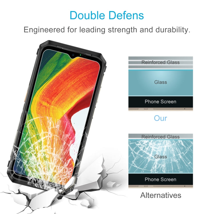 For Ulefone Power Armor 19 10pcs 0.26mm 9H 2.5D Tempered Glass Film