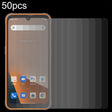 For Blackview BV5200 Pro 50pcs 0.26mm 9H 2.5D Tempered Glass Film - For Blackview by PMC TechLife | Online Shopping South Africa | PMC TechLife