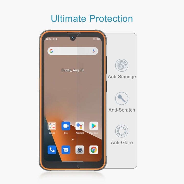 For Blackview BV5200 Pro 50pcs 0.26mm 9H 2.5D Tempered Glass Film