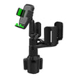 B08 Car Drink Water Cup Mobile Phone Holder(Green) - Car Drink Holders by PMC TechLife | Online Shopping South Africa | PMC TechLife | Buy Now Pay Later Mobicred