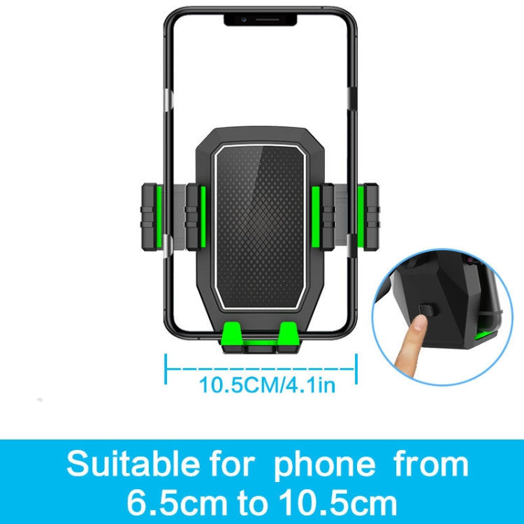 B08 Car Drink Water Cup Mobile Phone Holder(Green)