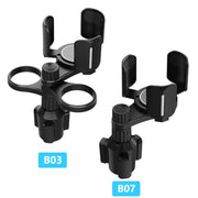 B03 Car Drink Water Cup Holder(Black)