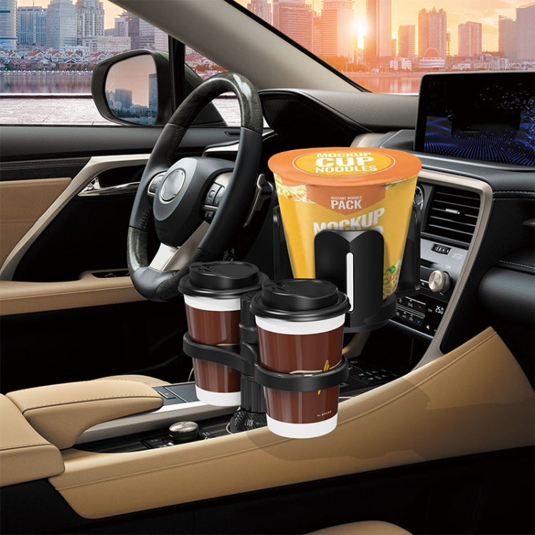 B07 Car Drink Water Cup Holder(Black)