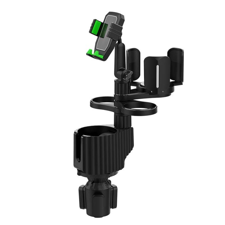 A04 Car Drink Water Cup Mobile Phone Holder(Green)