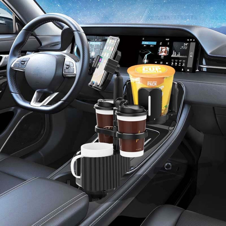 A08 Car Drink Water Cup Mobile Phone Holder(Green)