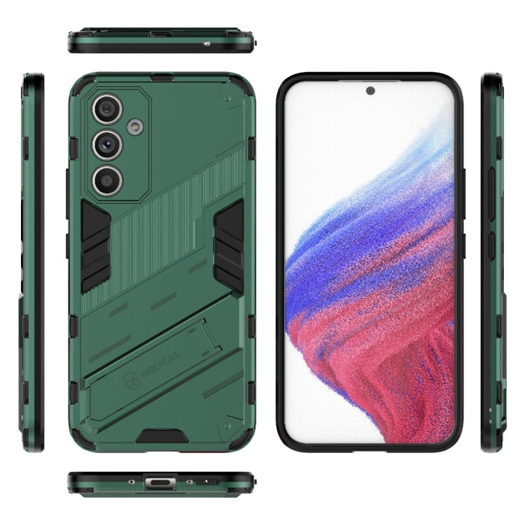For Samsung Galaxy A54 5G Punk Armor 2 in 1 PC + TPU Phone Case(Green)
