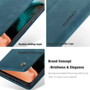 For Xiaomi Redmi K30 Pro CaseMe-013 Multifunctional Horizontal Flip Leather Case with Card Slot & Holder & Wallet(Blue)