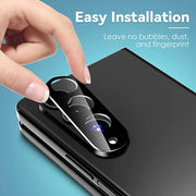 For Samsung Galaxy Z Fold4 5G / Galaxy W23 Integrated Rear Camera Lens Tempered Glass Film(Black)