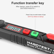 HABOTEST HT662 Car Motorcycle Brake Fluid Test Pen