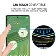 For Google Pixel 7 Full Glue Full Cover Screen Protector Tempered Glass Film