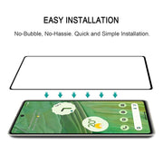 For Google Pixel 7 Full Glue Full Cover Screen Protector Tempered Glass Film