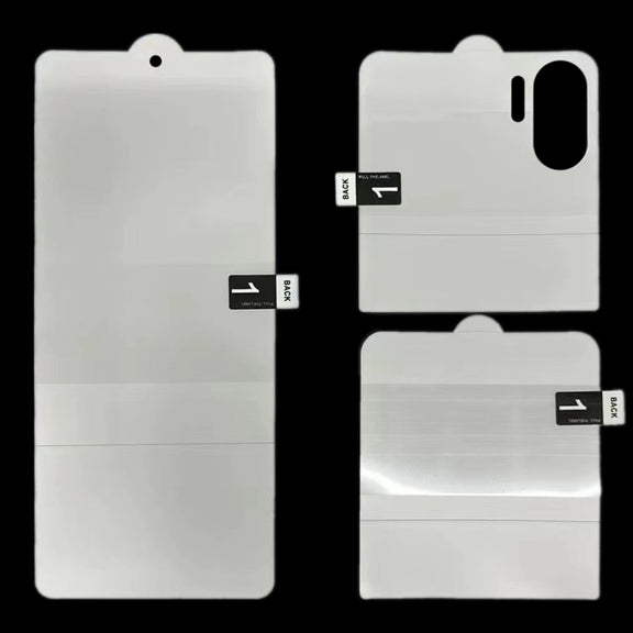 For OPPO Find N2 Flip 3 in 1 Full Screen Protector Explosion-proof Hydrogel Film