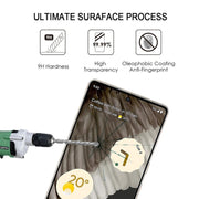 For Google Pixel 7 Pro 2pcs Full Glue Tempered Glass Full Film with 2pcs Aluminum Lens Film Set