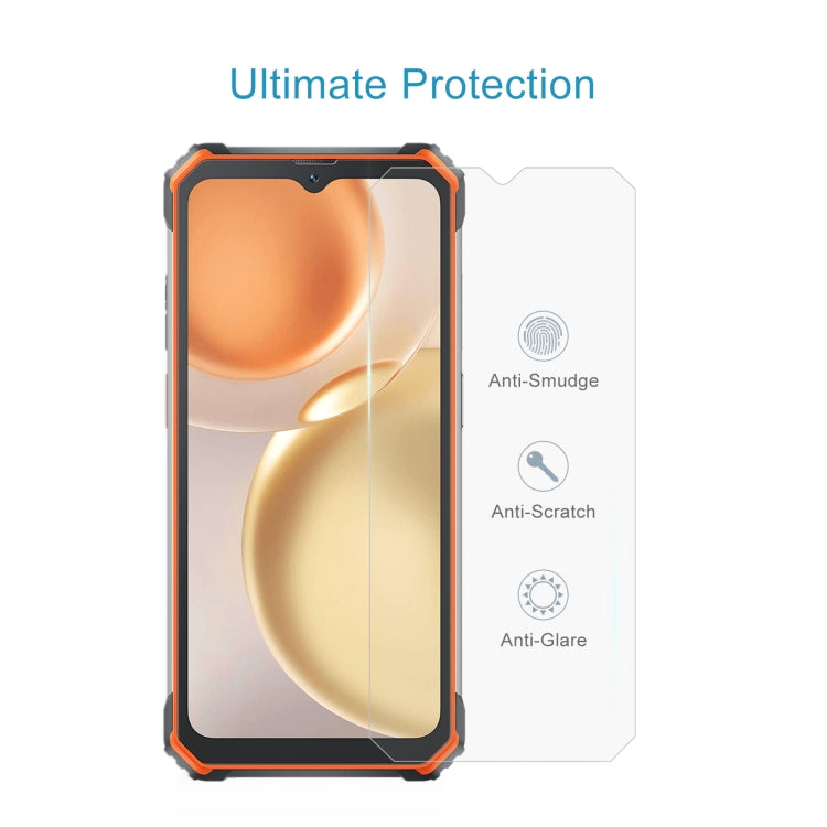 For Blackview Oscal S80 50 PCS 0.26mm 9H 2.5D Tempered Glass Film