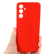 For Samsung Galaxy A54 5G Solid Color Liquid Silicone Dropproof Full Coverage Phone Case(Red)
