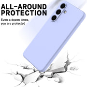 For Samsung Galaxy S25 5G Color Liquid Silicone Phone Case(Purple)
