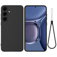 For Samsung Galaxy S25+ 5G Solid Color Liquid Silicone Dropproof Full Coverage Phone Case(Black) - free shipping - PMC Jewellery - Order now!