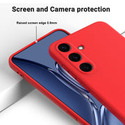 For Samsung Galaxy S25+ 5G Color Liquid Silicone Phone Case(Red)