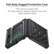 For Motorola Razr 2022 All-inclusive Shockproof Folding Phone Case(Black)